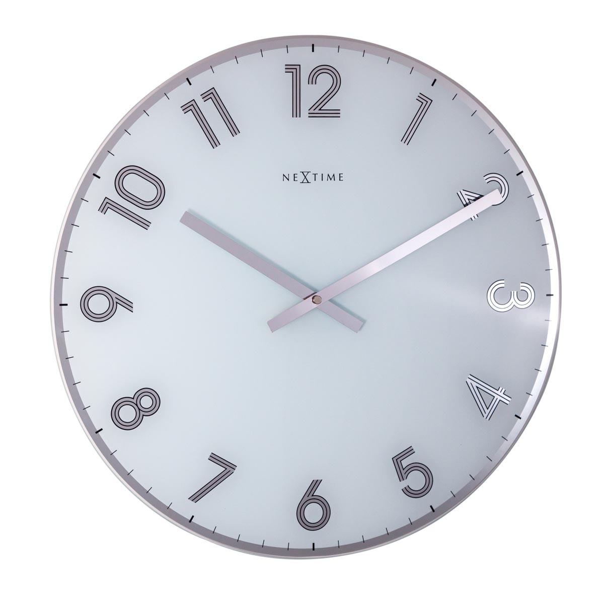 Zegar ścienny (biały) Reflect Nextime