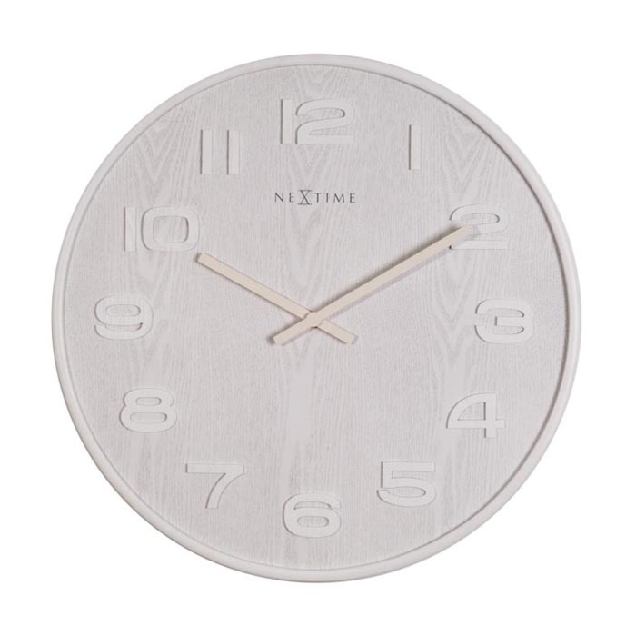       
                            Zegar (biały) Wood Medium Nextime
                        