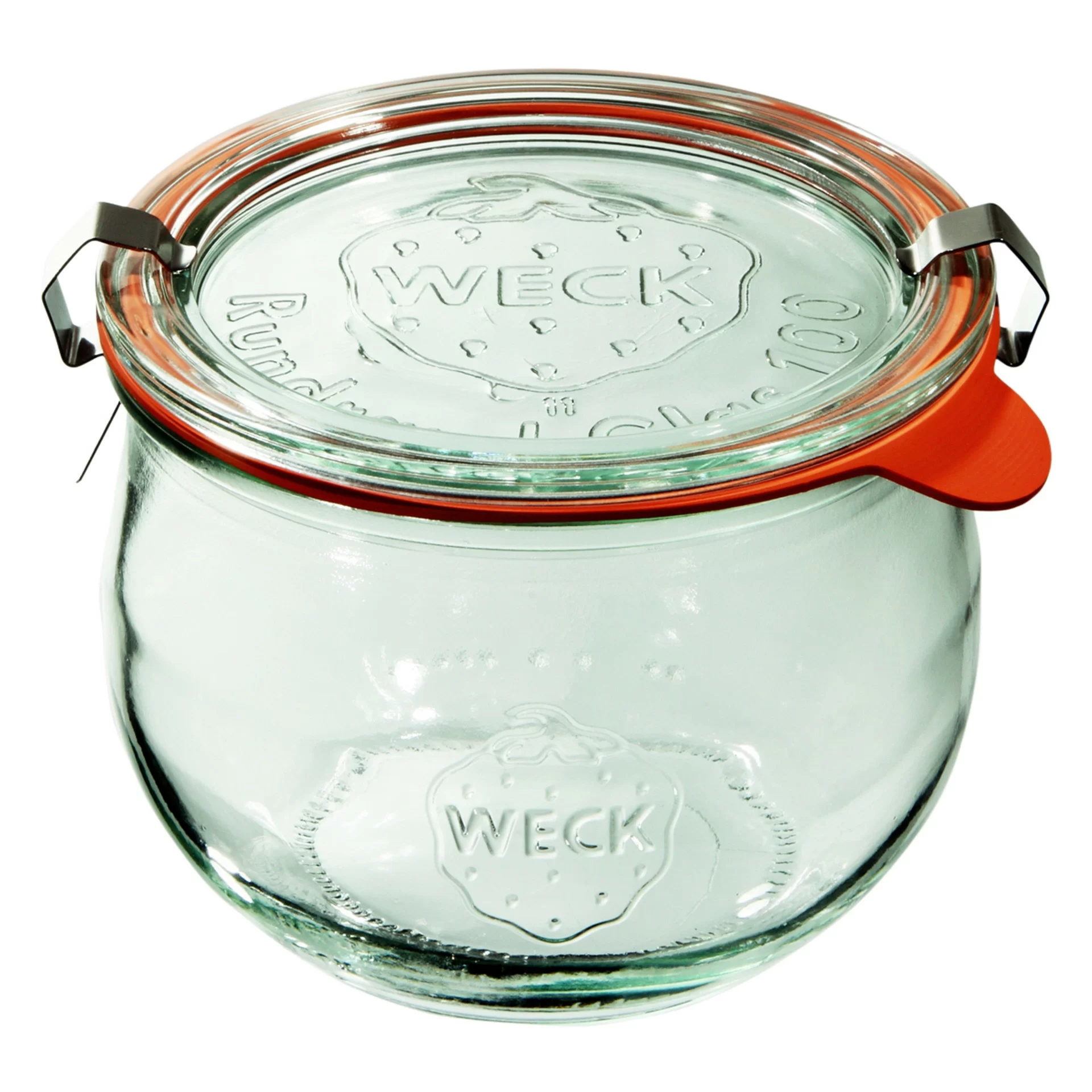       
                            Słoik Tulip z pokrywką, uszczelką i zapinkami 580 ml (6 szt.) Weck
                        