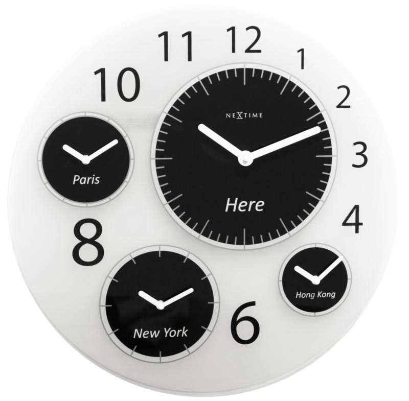       
                            Zegar ścienny Big World Nextime
                        