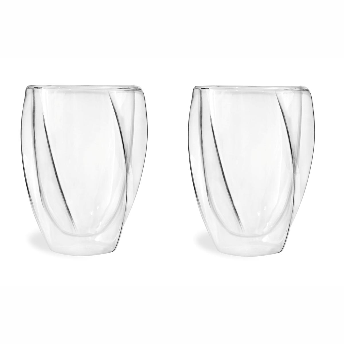       
                            Komplet szklanek (2 szt.) z podwójnymi ściankami (300 ml) Cristallo Vialli Design
                        