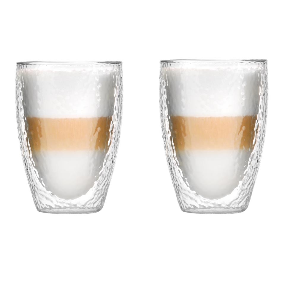       
                            Zestaw 2 szklanek z podwójnymi ściankami (350 ml) Alessia Vialli Design
                        