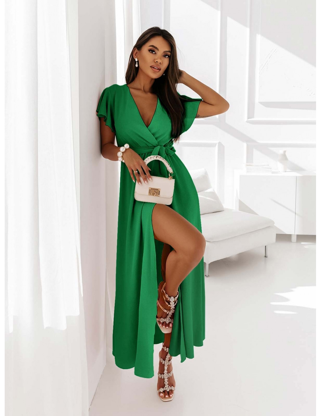 Elegancka sukienka maxi CAROLINE