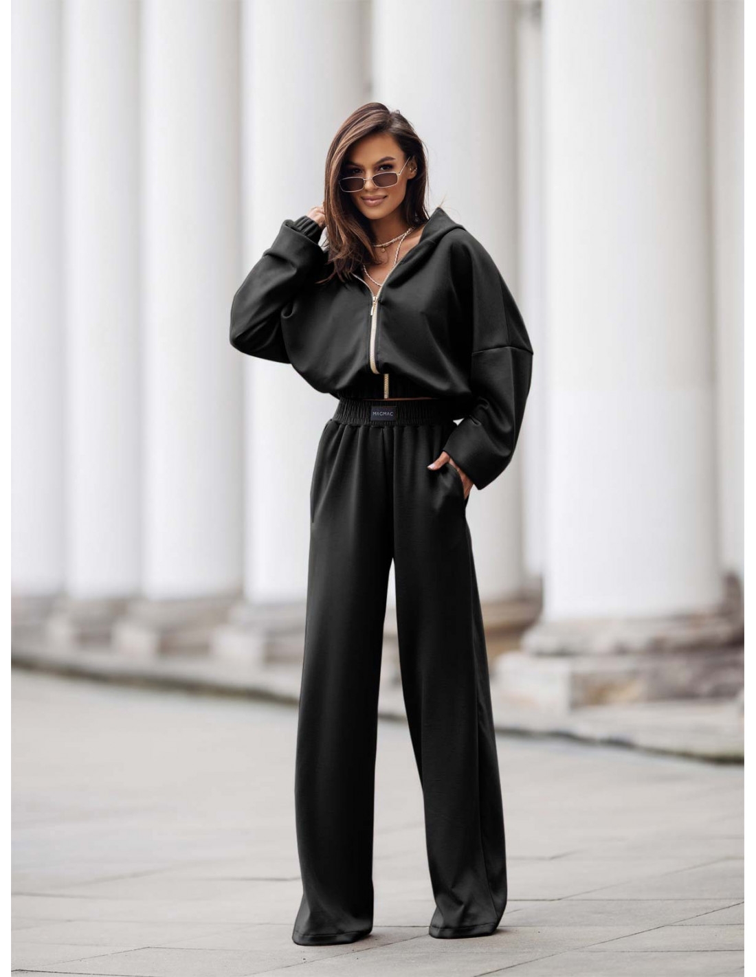 Stylowy komplet dresowy z tencelu MIKKA