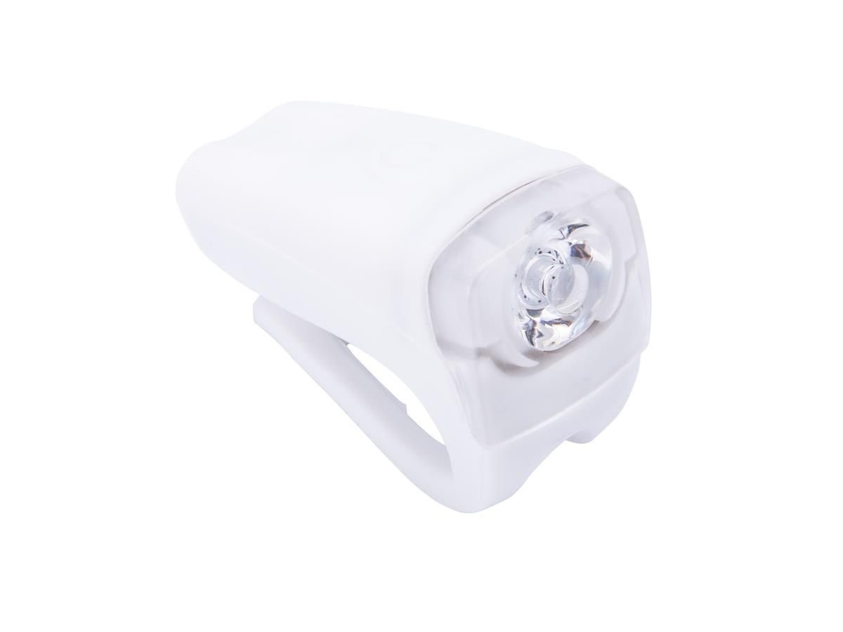 Lampa przednia bateryjna 1-LED 3-Watt  JY-378FC biała, blister ROMET