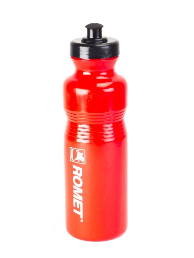 Bidon 0,8 l. Standard kolor czerwony  logo ROMET