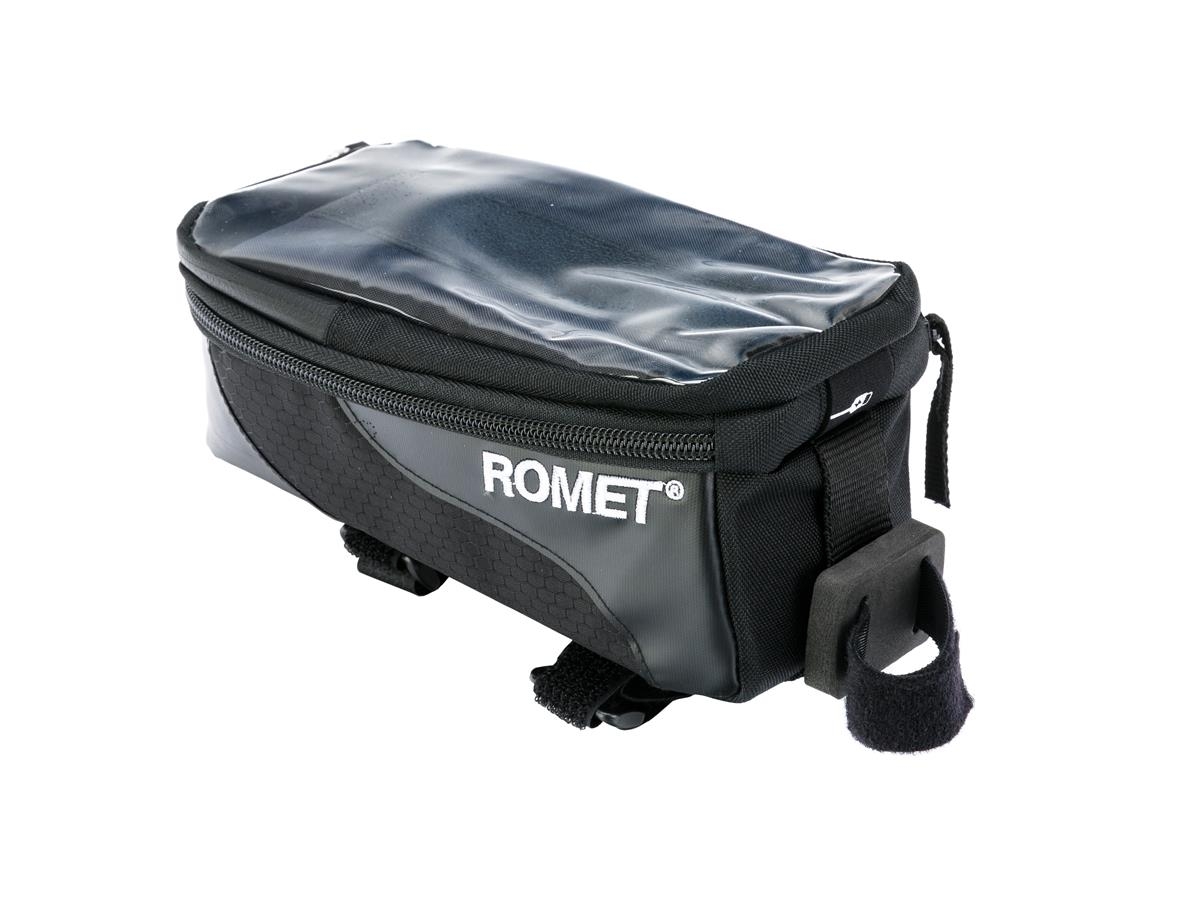 Sakwa na ramę ROMET  SH-P26  czarna et/logo Romet