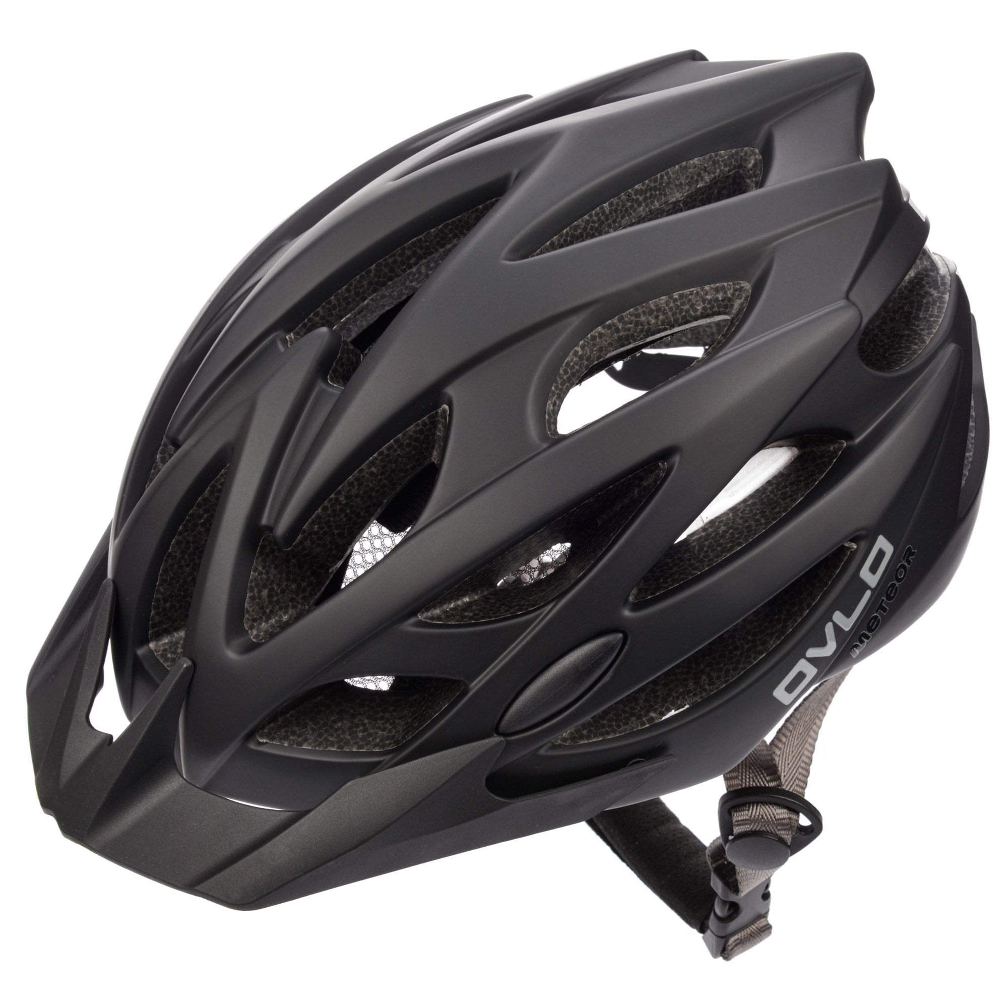 Kask rowerowy METEOR OVLO L 58-61 cm czarny
