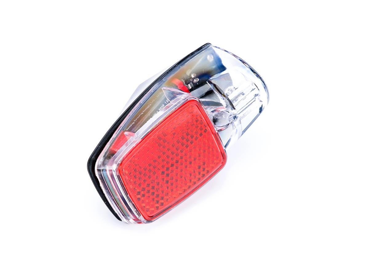 Lampa tylna na błotnik, bateryjna 1-LED  JY-591    2xAAA  OEM