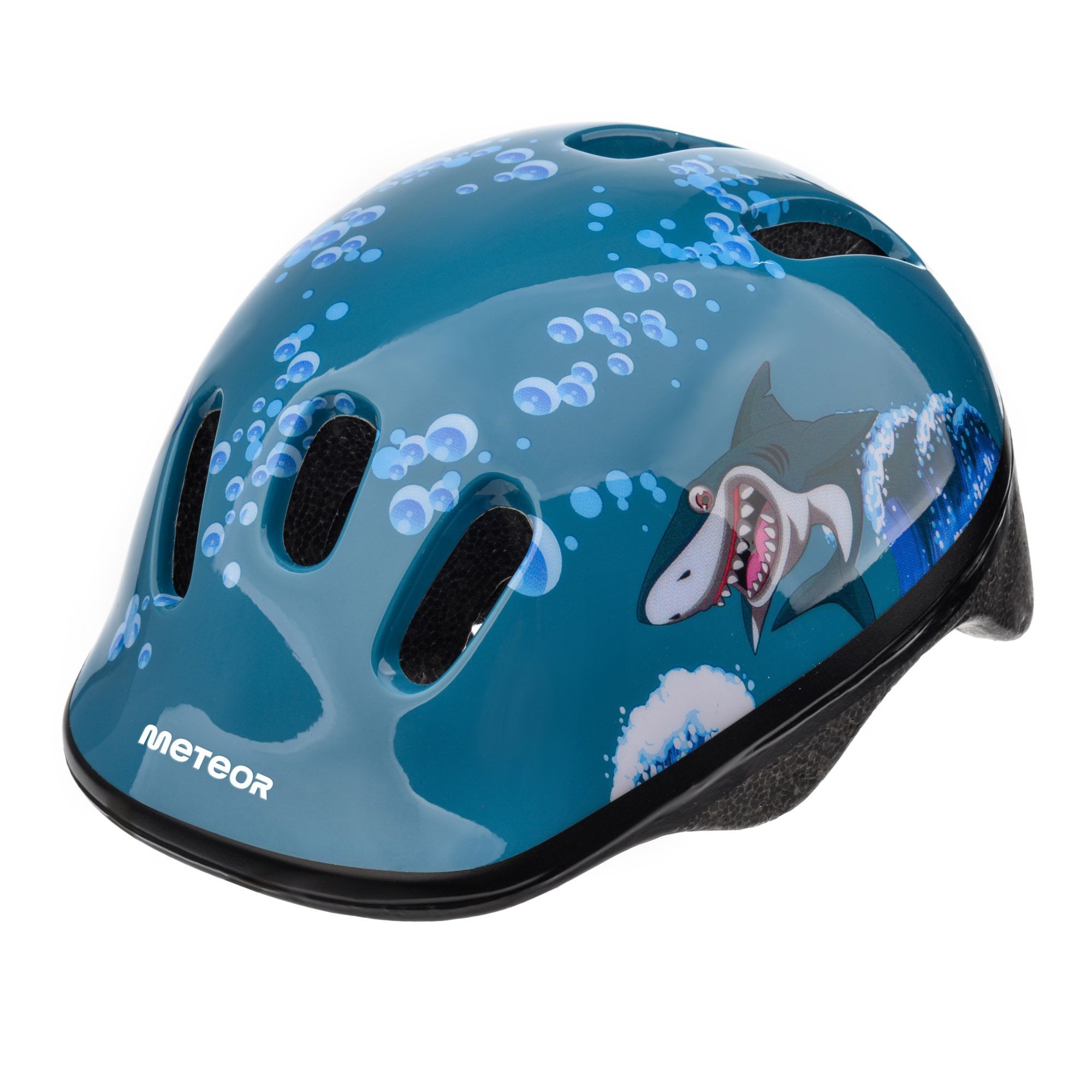 Kask rowerowy METEOR KS06 XS 44-48 cm Baby shark