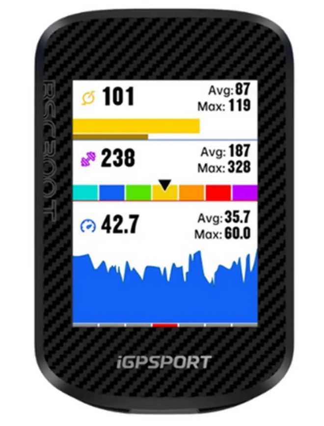 Nawigacja rowerowa IGPSPORT BSC300T czarny