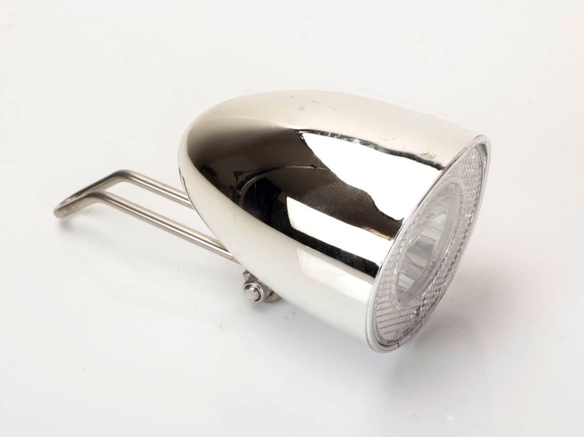 Lampa przednia BUCHEL 513 50 605 RETRO SPORTLED chrom z wyłą + przewód