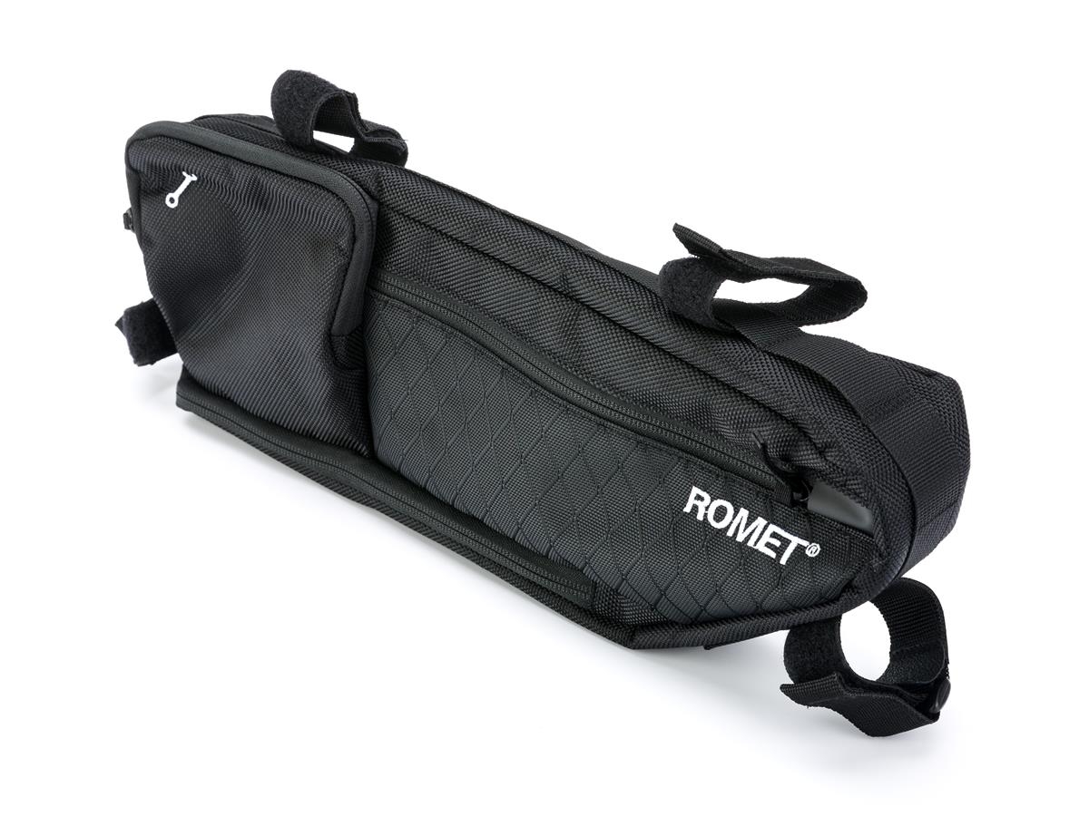 Sakwa pod ramę ROMET TH8-13W  czarna 3 l  et/logo Romet