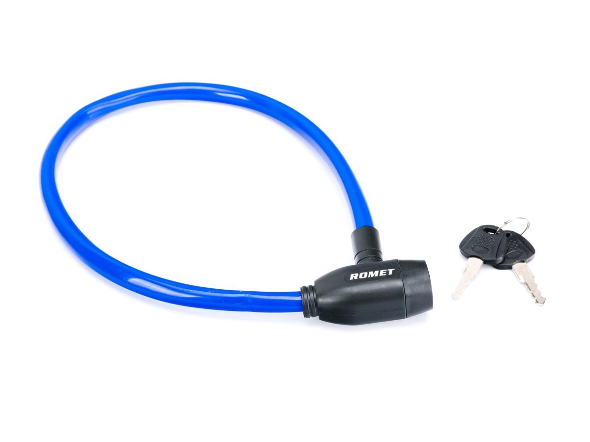 Zamknięcie na klucz 86108  65cm  pętla  et/logo ROMET