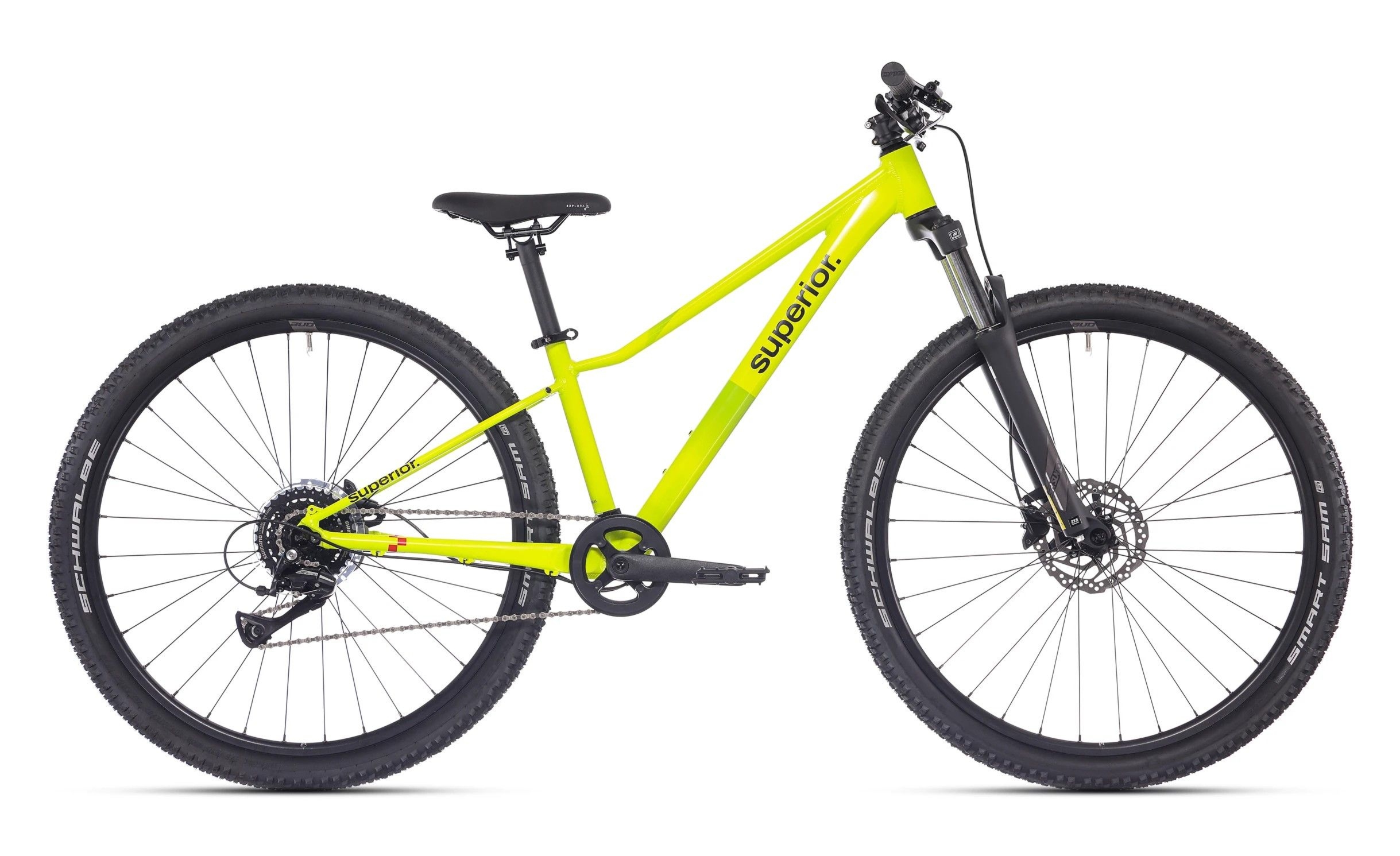 Rower młodzieżowy Superior RACER 27 13.0" (XS) Matte Radioactive Yellow