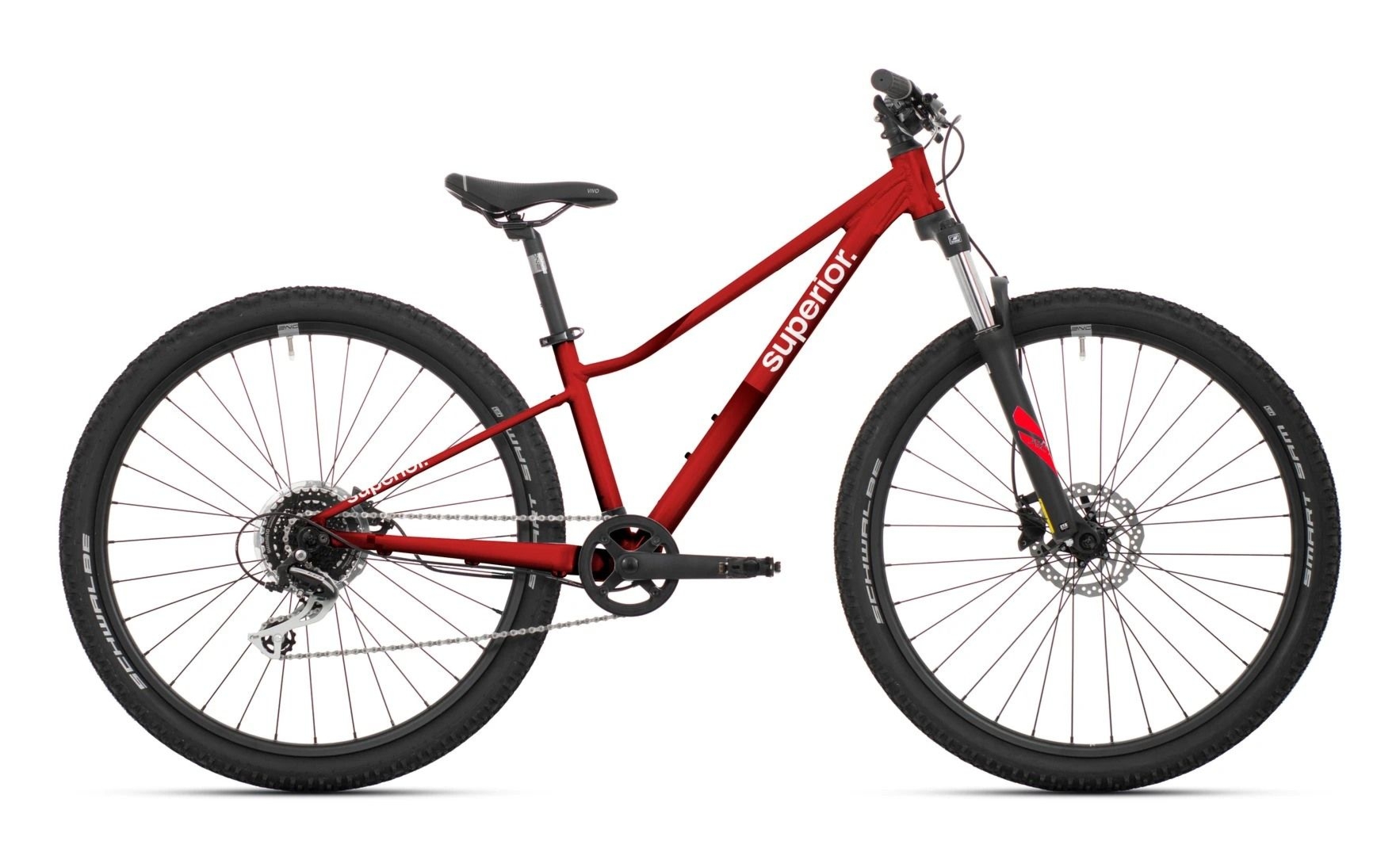Rower młodzieżowy Superior RACER 27 15.5" (S) Gloss Racing Red