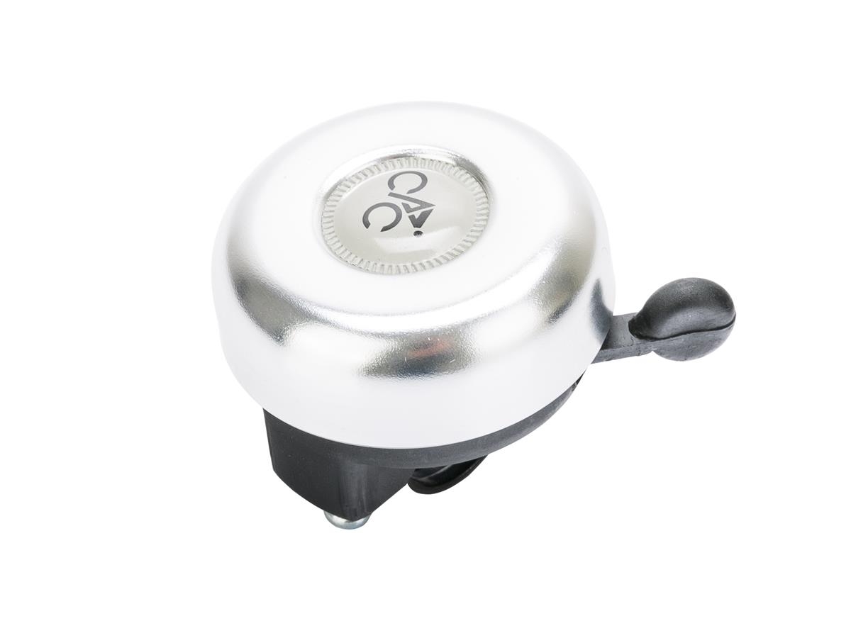 Dzwonek JH-750 CP aluminiowy 55 mm, srebrny   et/ROMET