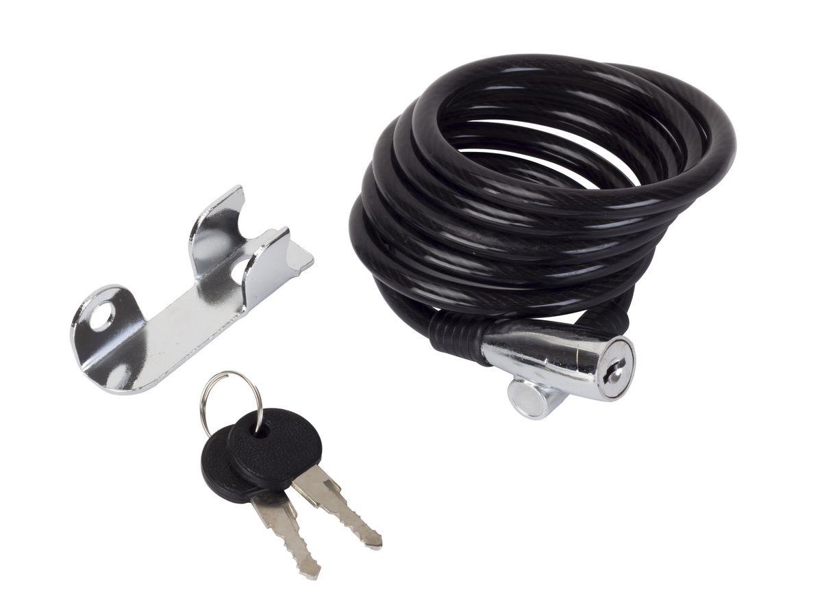 Zamknięcie spiralne 87302  8x150cm KLUCZ  et/logo ROMET czarne
