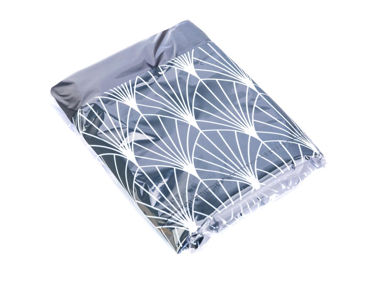 Wkładka materiałowa do koszyka ART DECO LUX czarna (AR6848-B/2022)