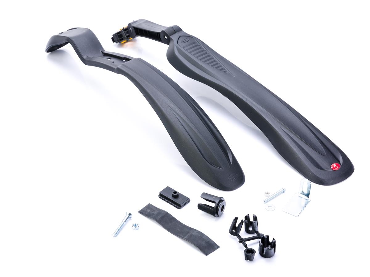 Błotnik 24/29 MTB plast. RAPTOR PRO czarny et/logo ROMET