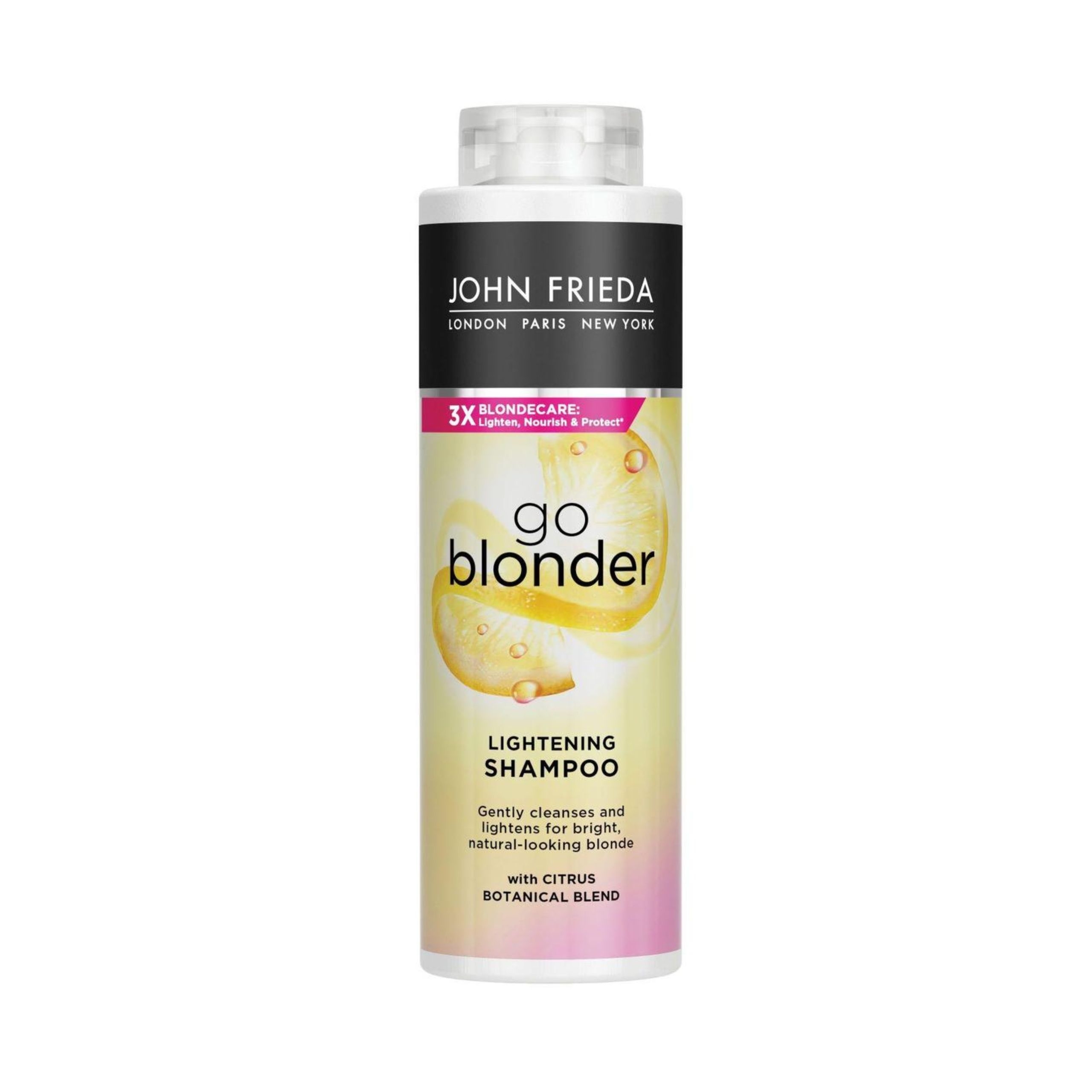 John Frieda Szampon do włosów naturalnych z efektem rozjaśnienia 