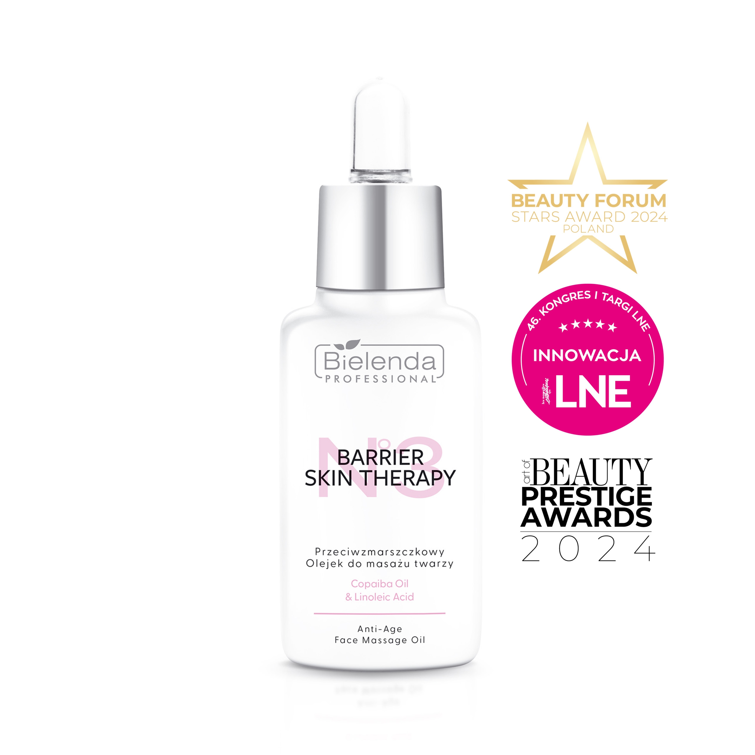 Bielenda Professional Przeciwzmarszczkowy olejek do masażu twarzy