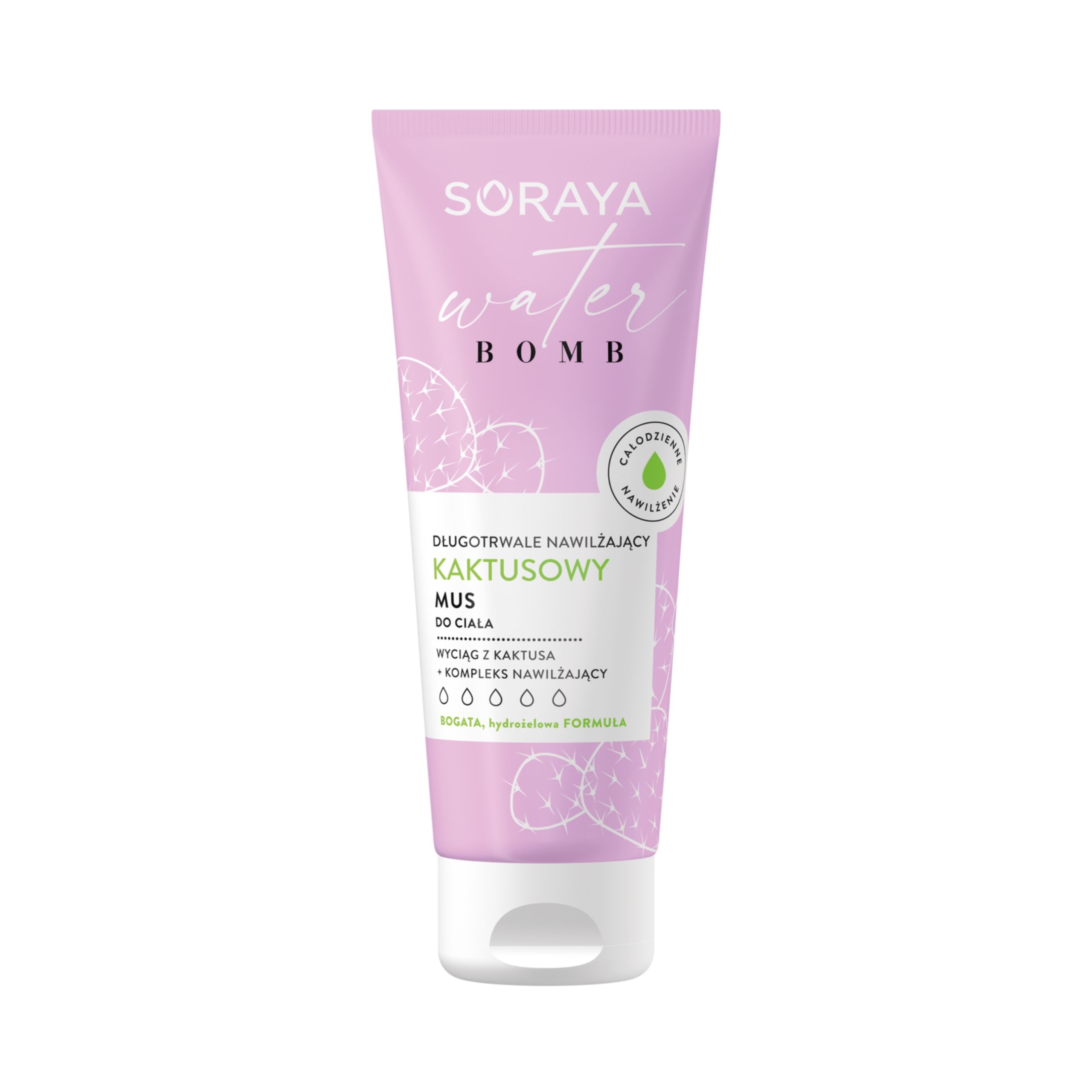 Soraya Długotrwale nawilżający mus kaktusowy do ciała