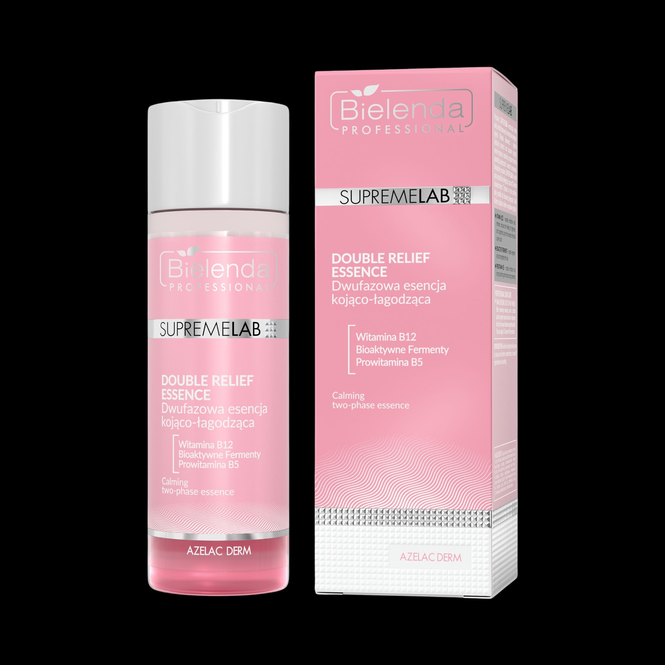 Supremelab Double Relief Essence Dwufazowa esencja kojąco-łagodząca