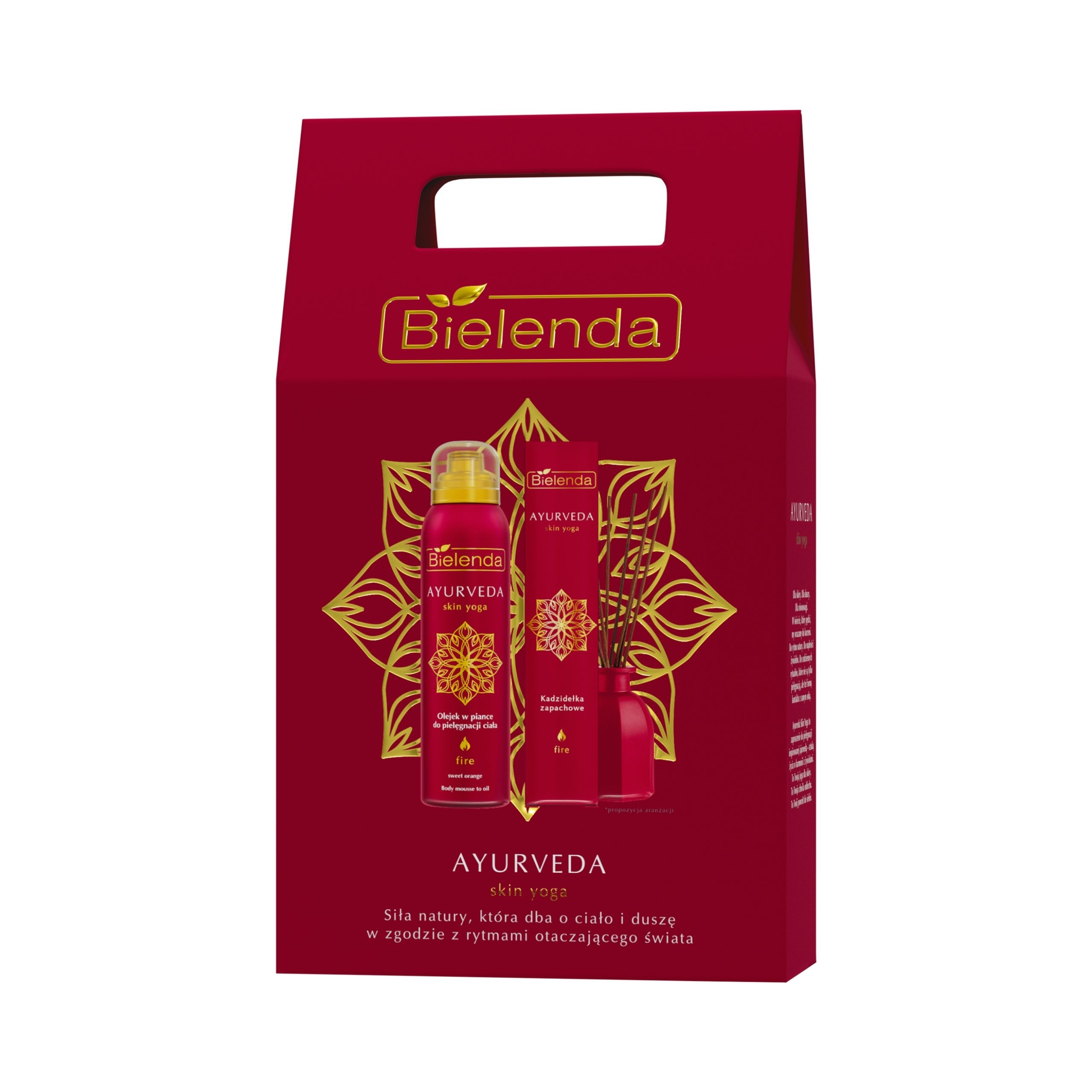 Bielenda Zestaw Bielenda AYURVEDA Skin Yoga Fire
