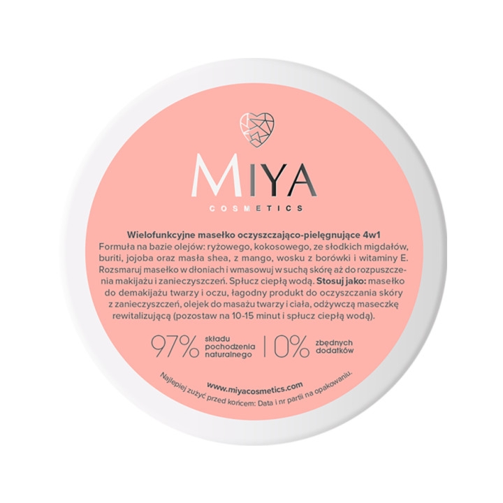 Miya Cosmetics Wielofunkcyjne masełko do twarzy i ciała