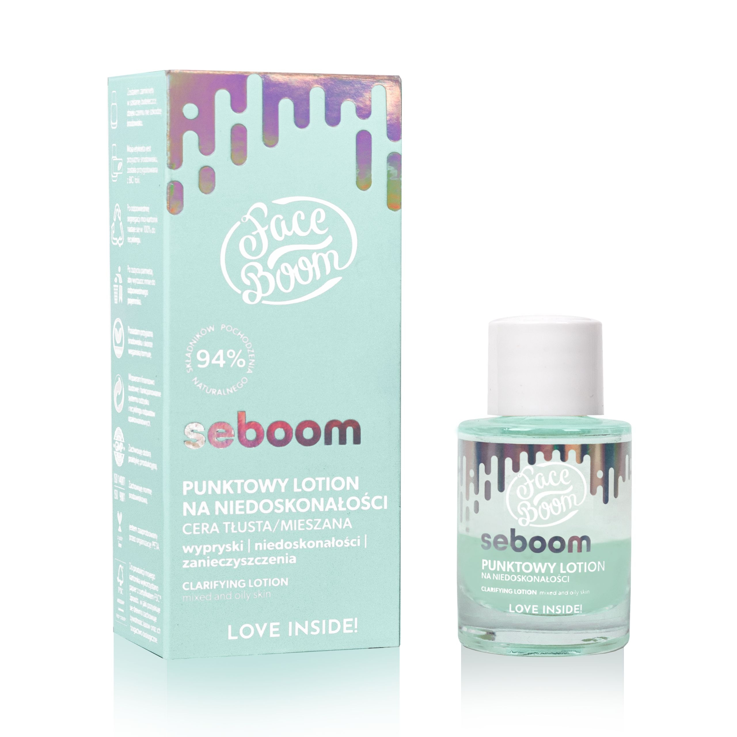 FaceBoom Punktowy lotion na niedoskonałości Sekretny Pomocnik