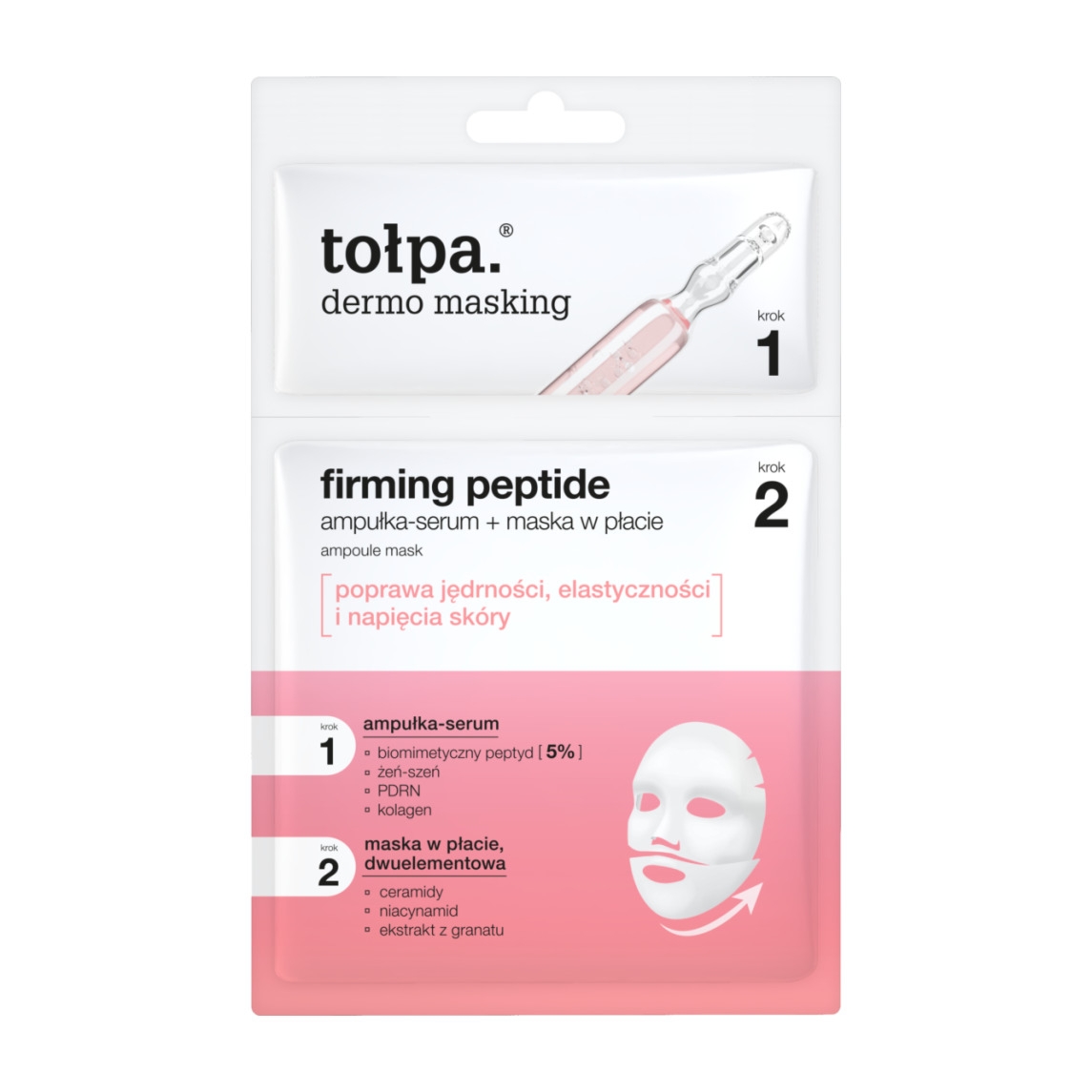 Tołpa Ujędrniająca maska w płachcie z serum