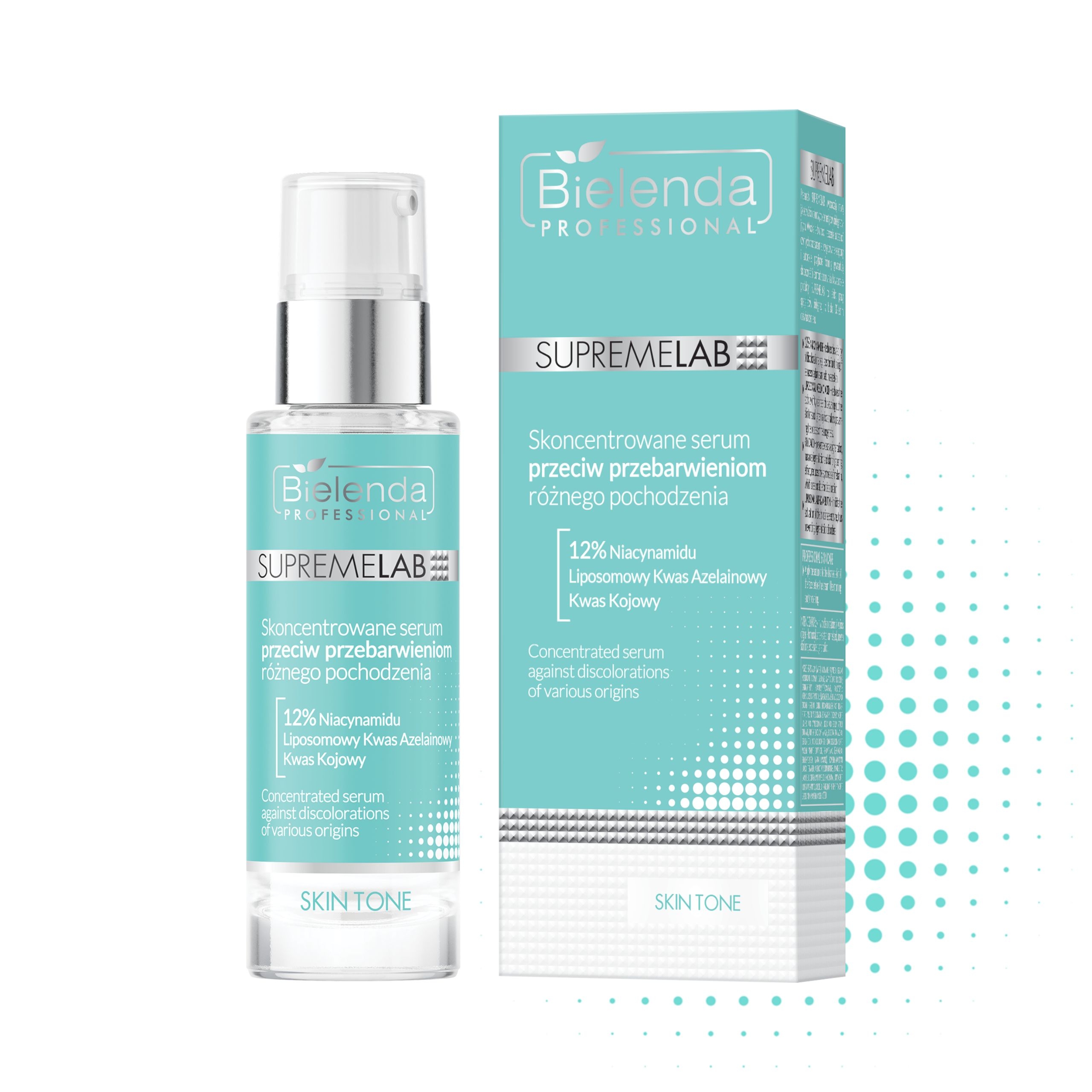 Supremelab Skoncentrowane  serum przeciw przebarwieniom różnego pochodzenia