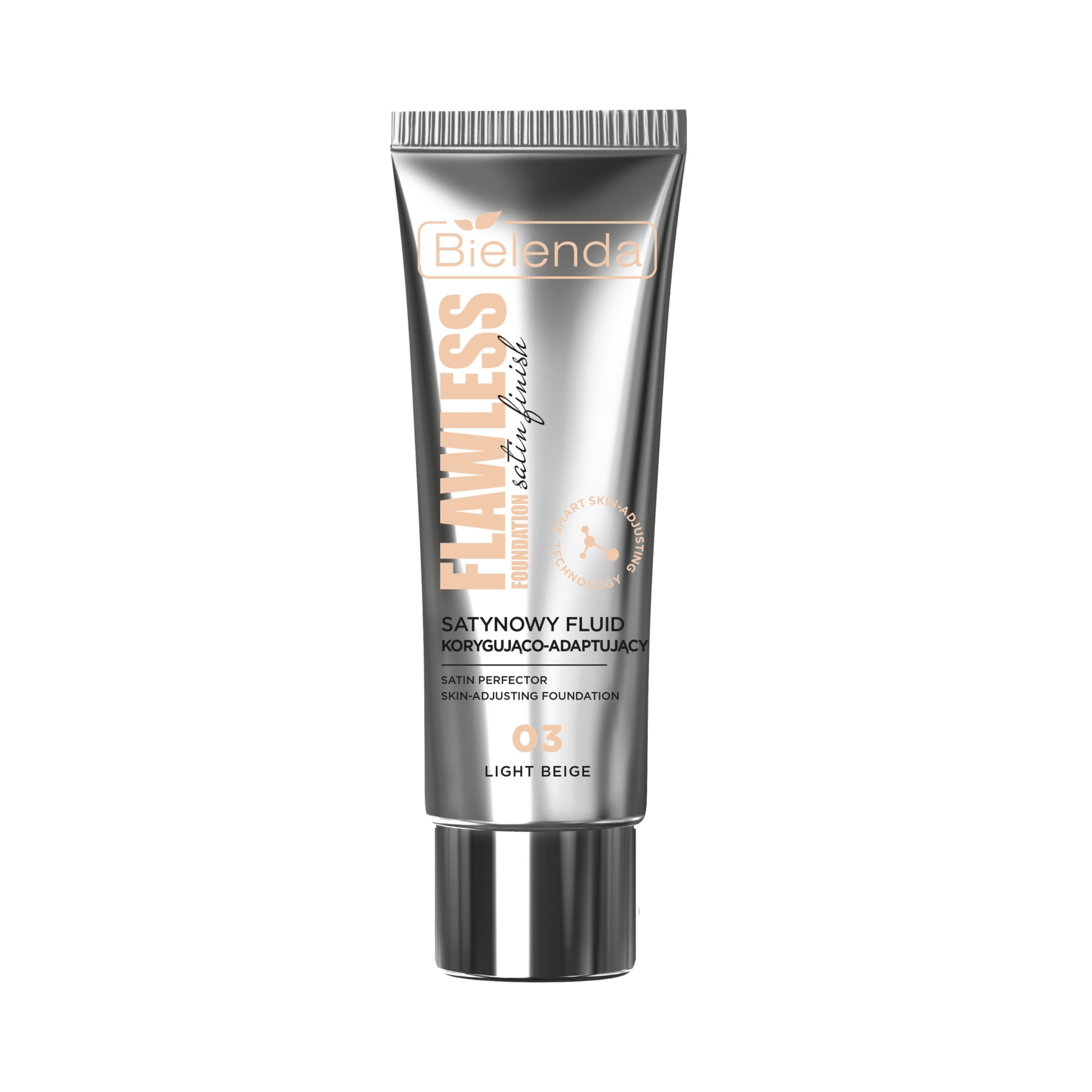 Bielenda Satynowy fluid korygująco-adaptujący odcień 03 Light Beige