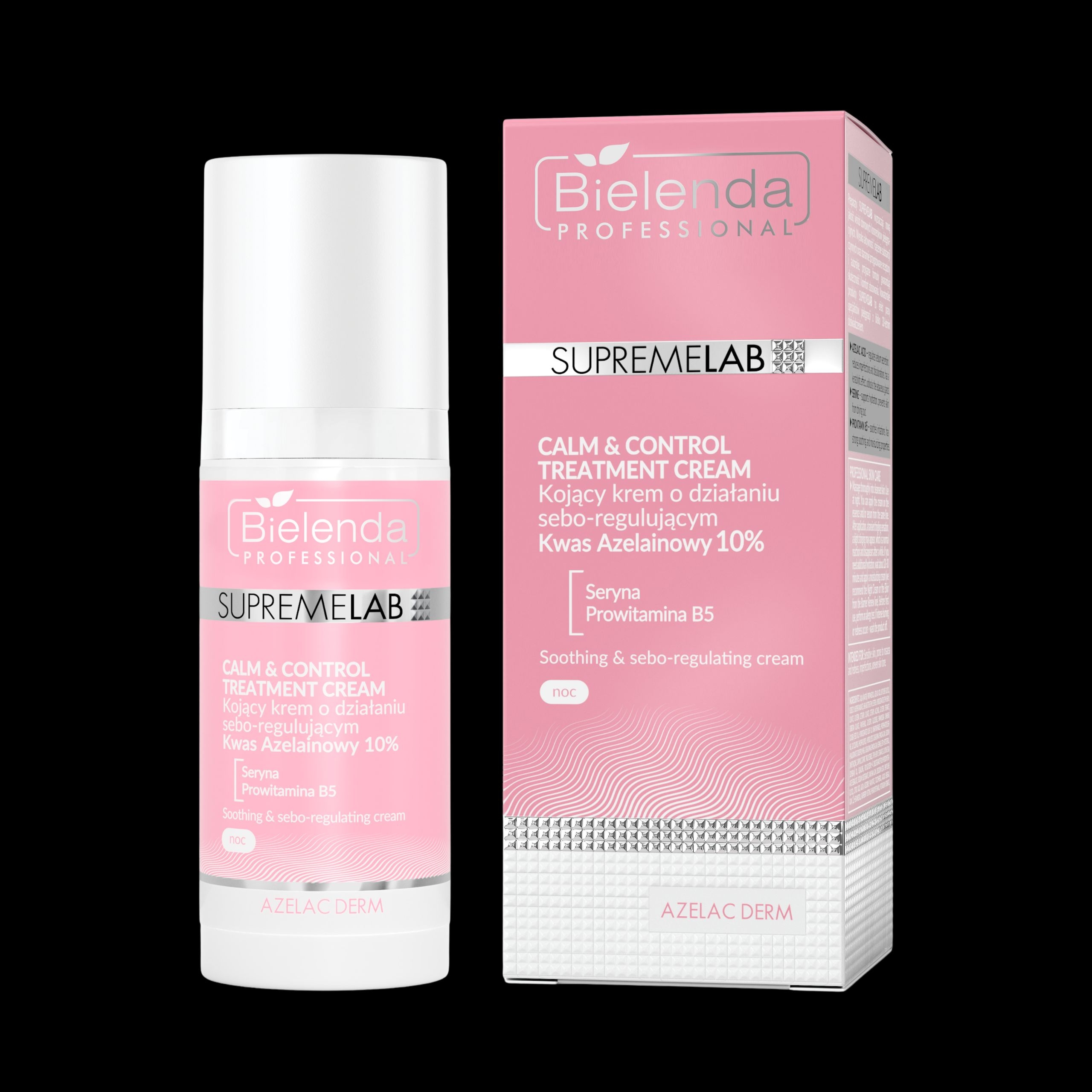 Supremelab Calm&Control Treatment Cream, Kojący krem o działaniu sebo-regulującym