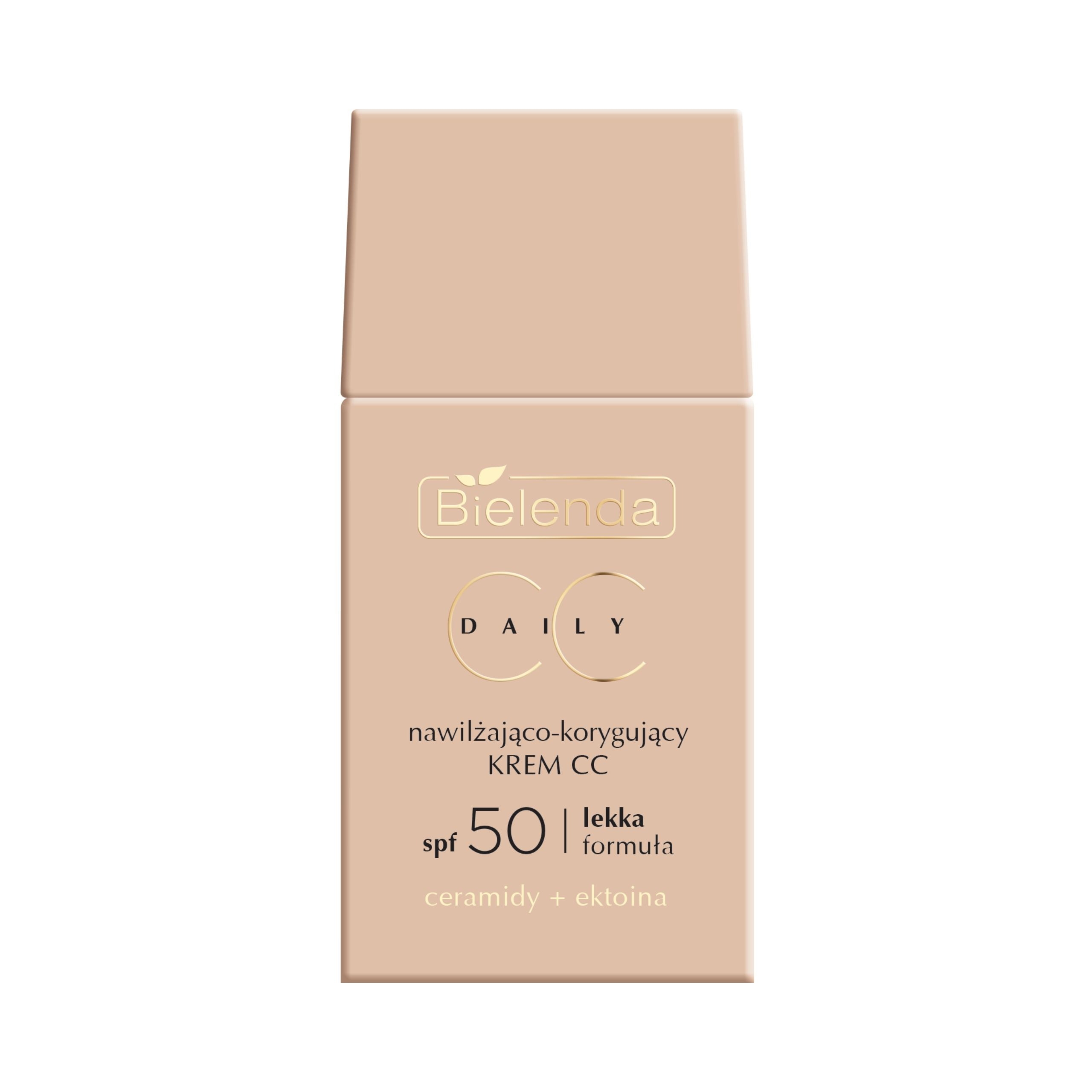 Bielenda Nawilżająco-korygujący KREM CC SPF 50