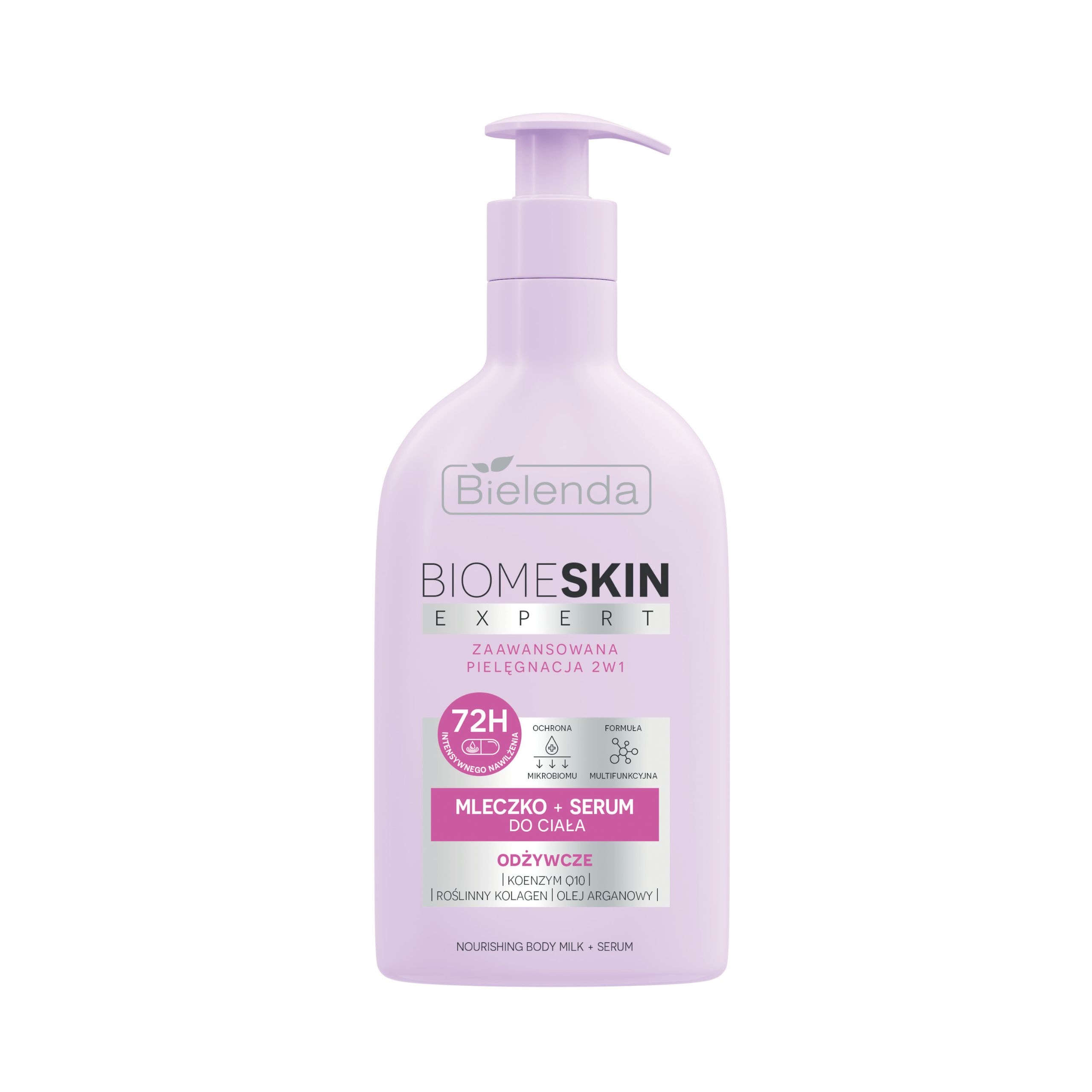 Bielenda Mleczko + Serum do ciała 2w1 - odżywcze