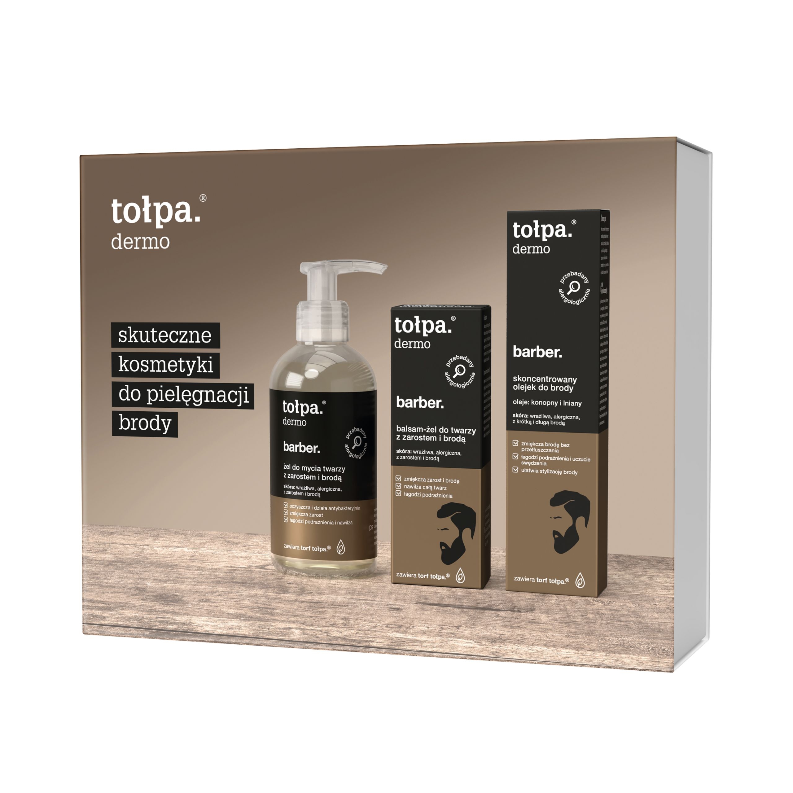 Tołpa Zestaw męski dermo barber
