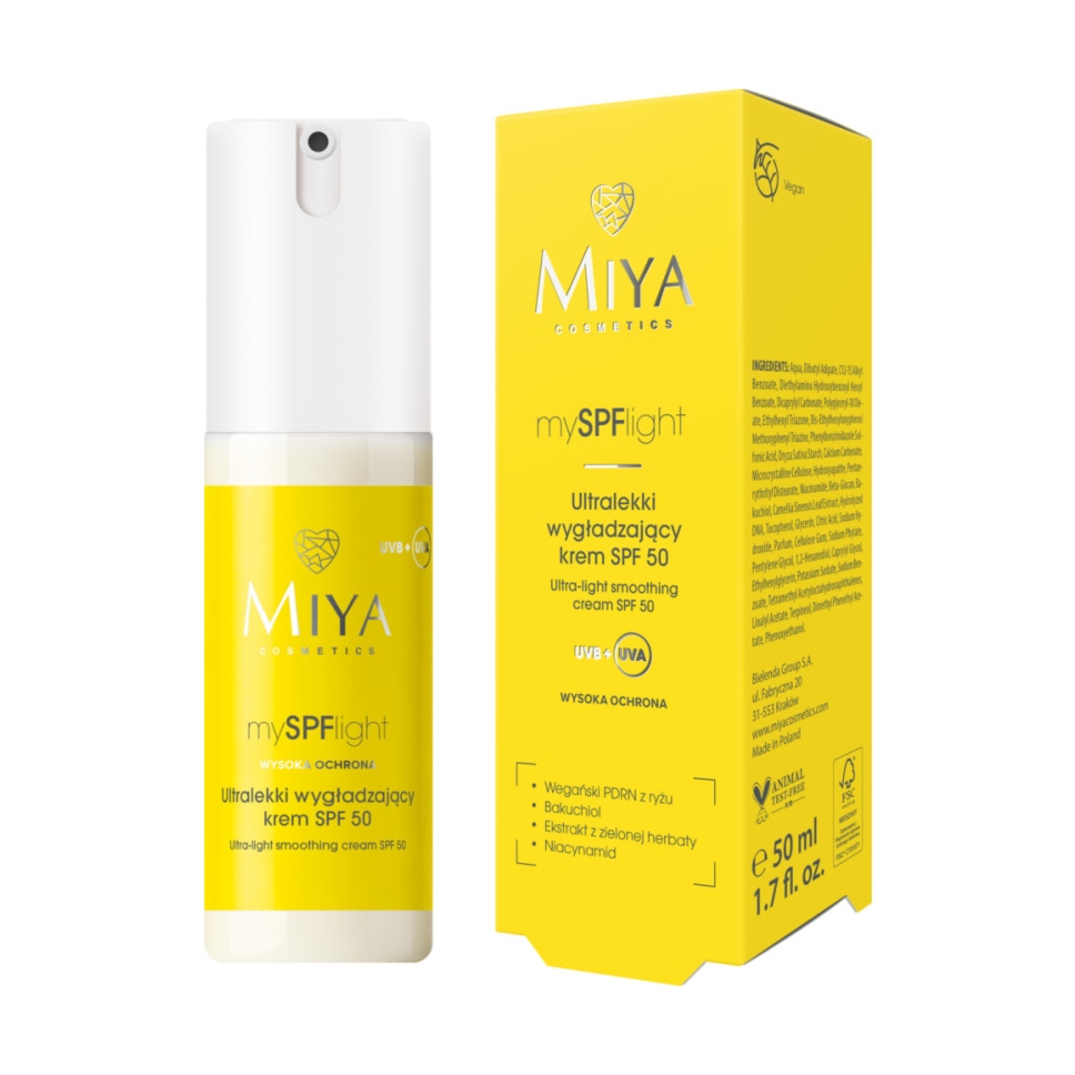 Miya Cosmetics Lekki krem ochronny do twarzy