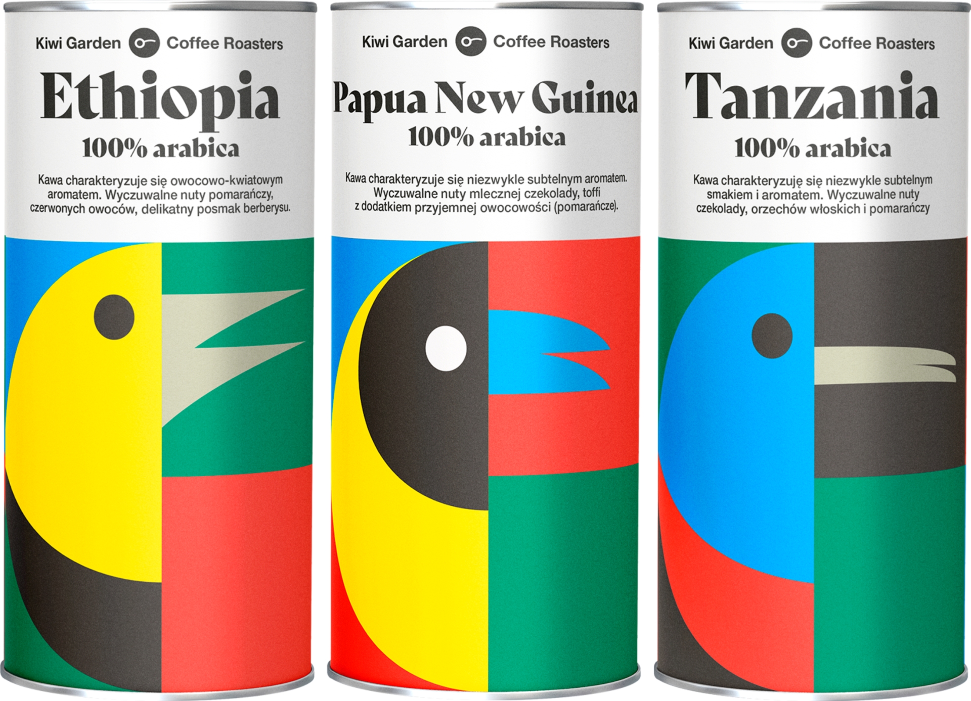 Ethiopia, Papua N.G, Tanzania