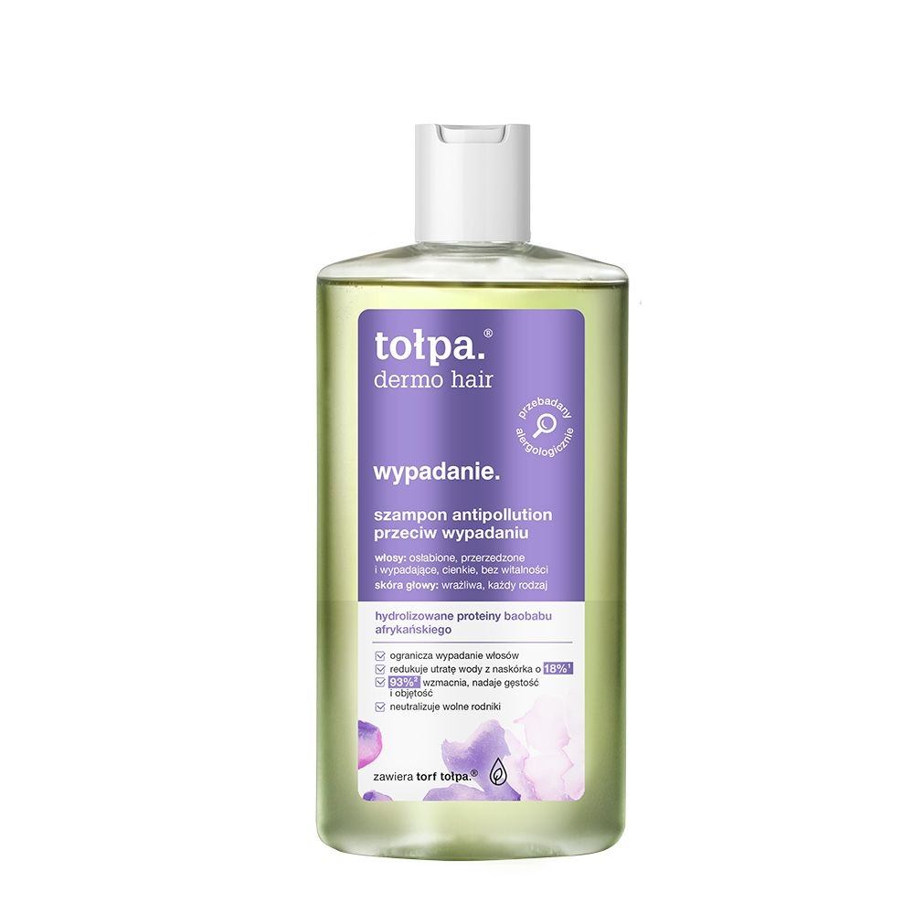 Tołpa. Wypadanie szampon antipollution przeciw wypadaniu, 250 ml