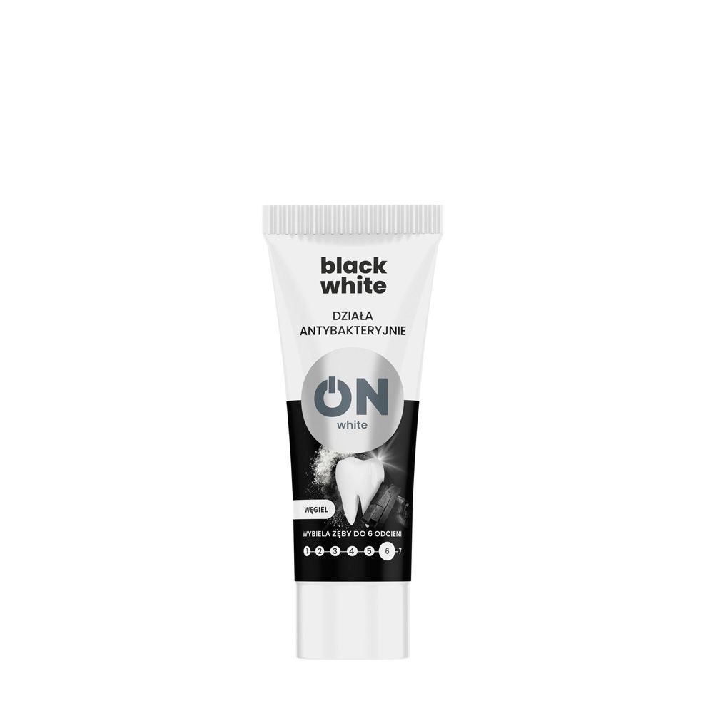 Tołpa. Black white pasta do zębów, 20 ml