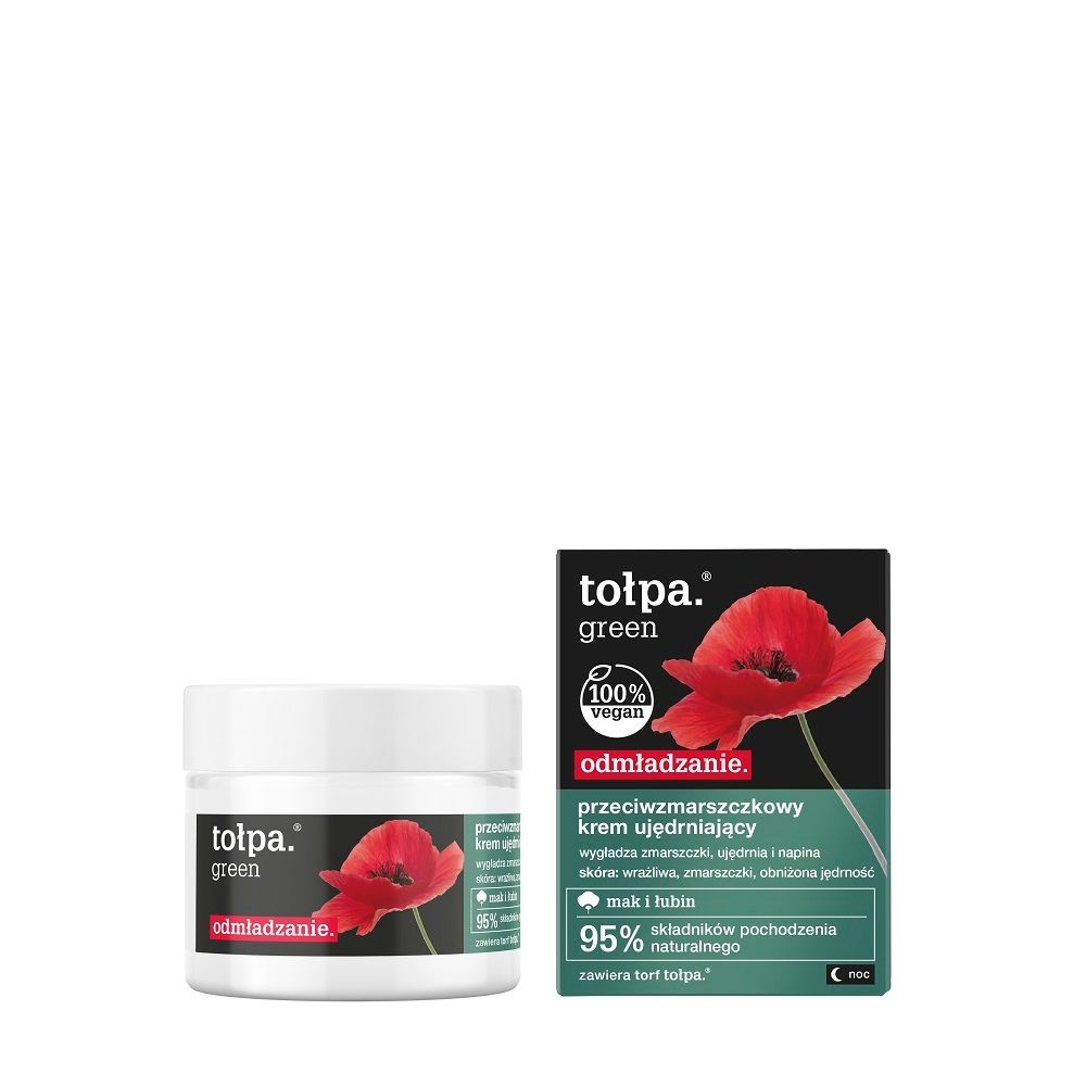 Tołpa. Odmładzanie. Przeciwzmarszczkowy krem ujędrniający, NOC, 50 ml