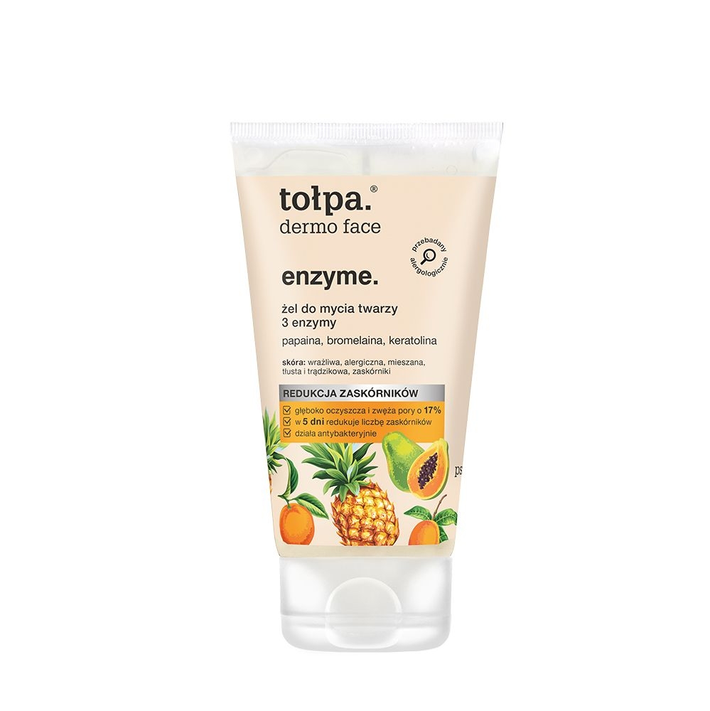 Tołpa. Enzyme. żel do mycia twarzy 3 enzymy, 150 ml