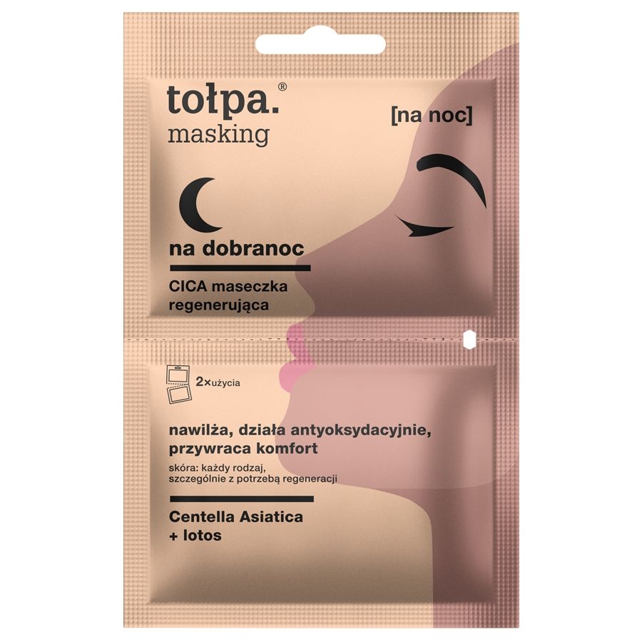 Tołpa. Masking CICA maseczka regenerująca, 2x5 ml
