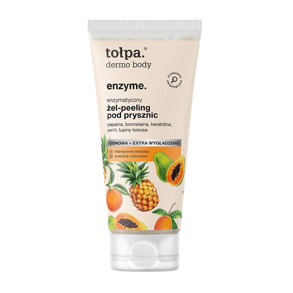 Tołpa. Enzyme. Enzymatyczny żel-peeling pod prysznic, 200 ml