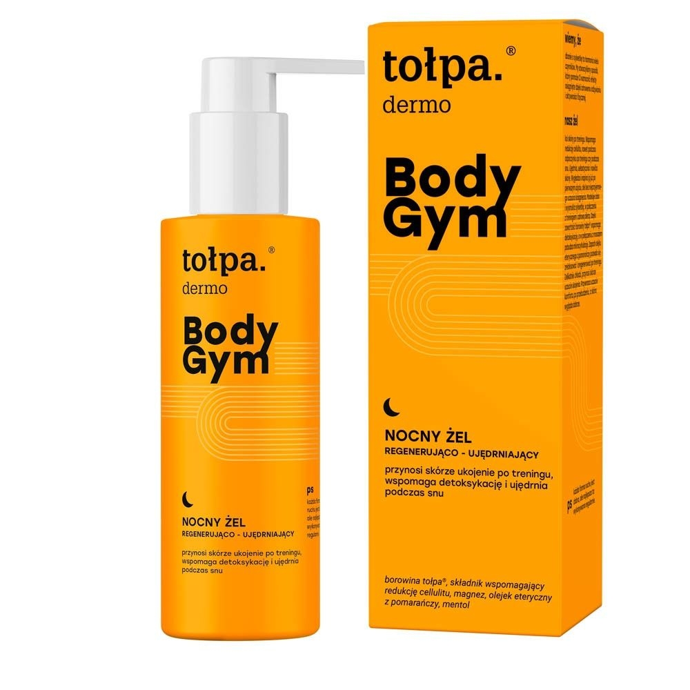 Tołpa. Body Gym nocny żel regenerująco-ujędrniający, 200 ml​