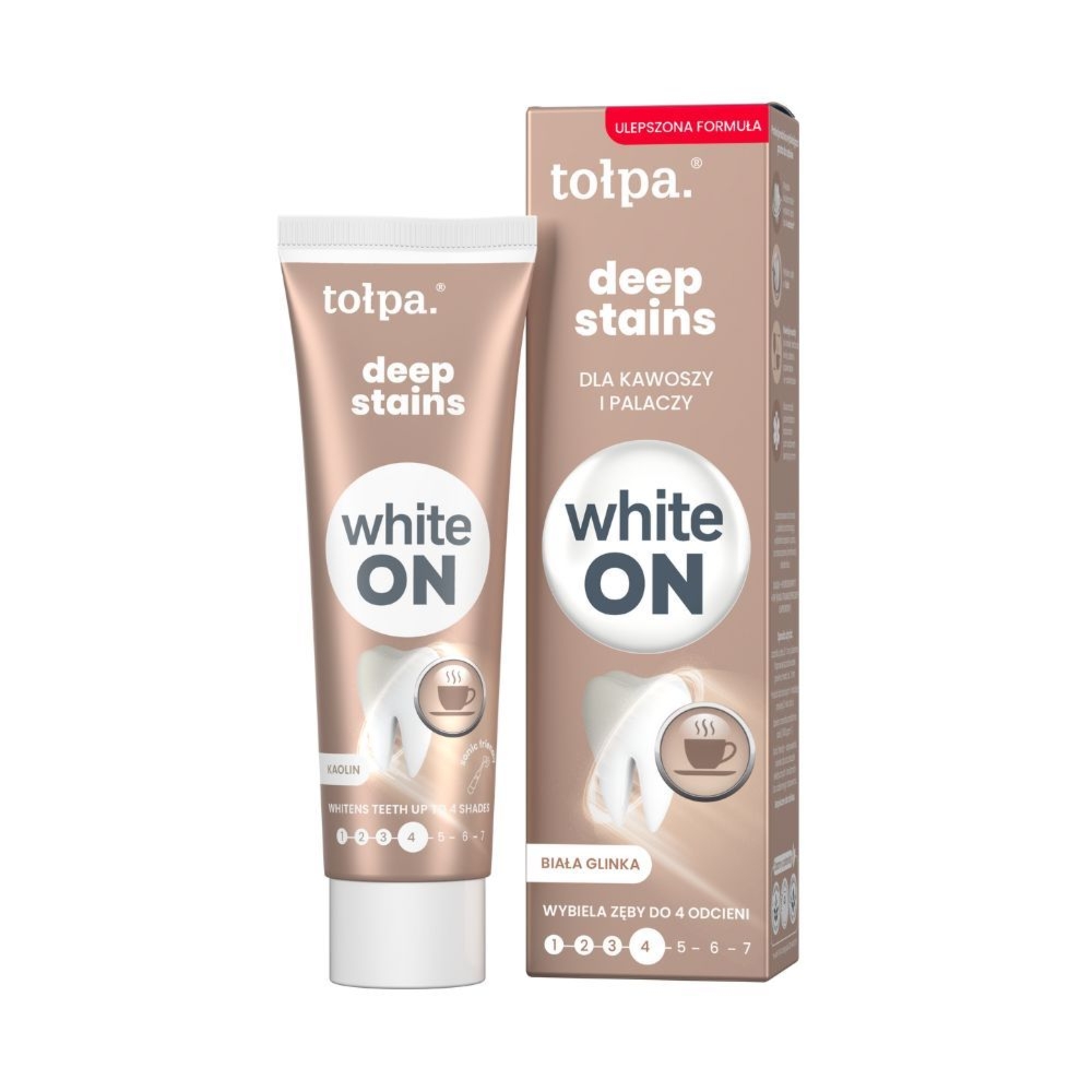 Tołpa. Deep stains pasta do zębów, 75 ml