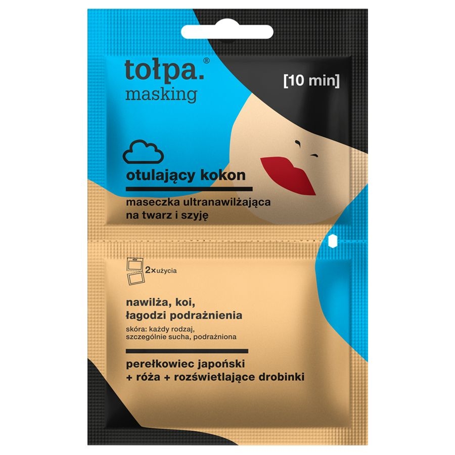 Tołpa. Masking maseczka ultranawilżająca na twarz i szyję, 2x5 ml