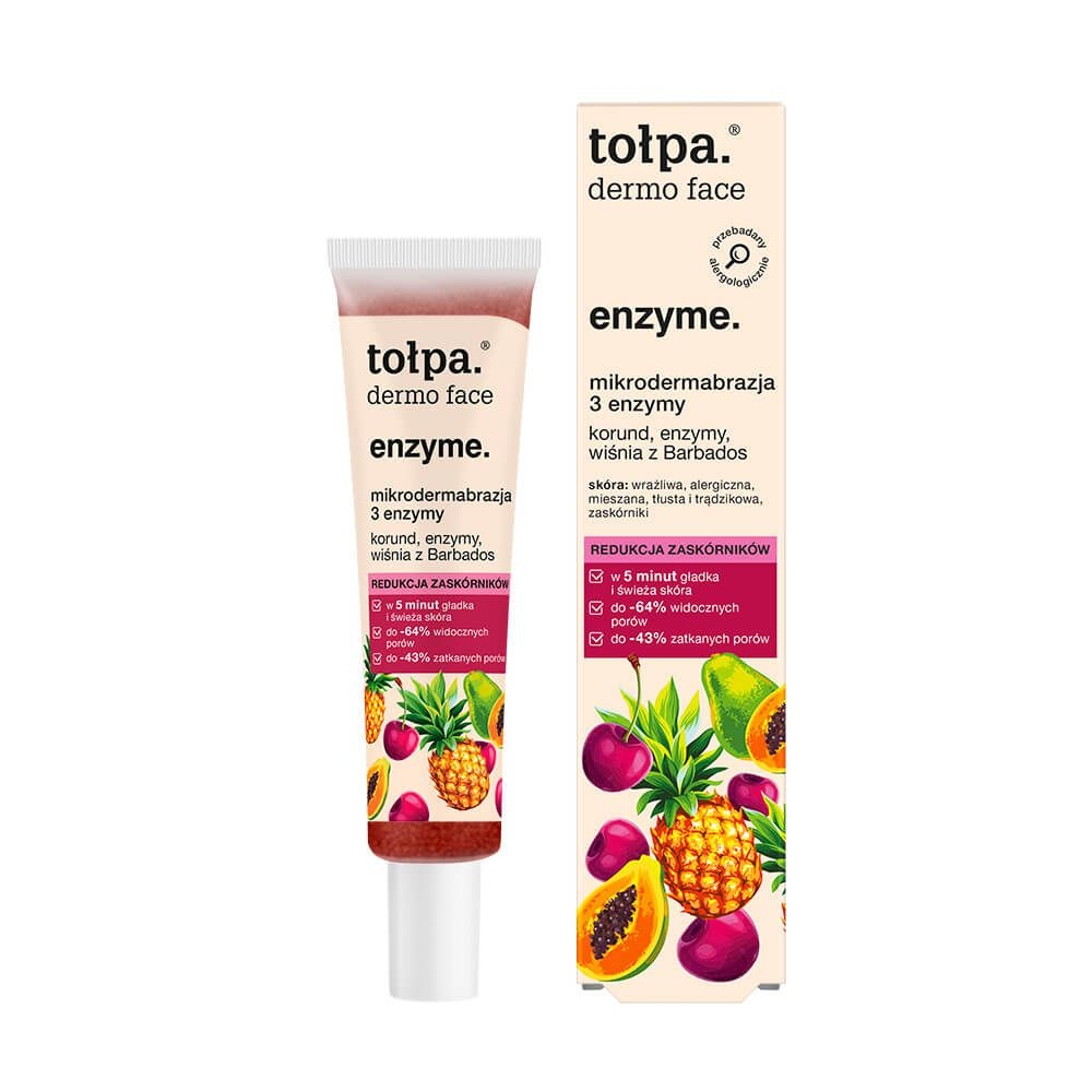 Tołpa. Enzyme. Mikrodermabrazja 3 enzymy, 40 ml